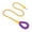 Orange, variant on Soft Dog Leash for Small Dogs, Cloud Bubble Cotton Pet Lead, Comfortable Puppy Walking Rope, Non Slip Anti Lost Leash for Daily Walk,Pink