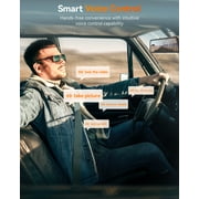 WolfBox G900 PRO Mirror Dash Cam, 12 Rearview, 4K Front/2.5K Rear, 128GB, Voice Control, WiFi, GPS