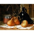 thumbnail image 3 of Brooker, Harry 18x15 Black Modern Framed Museum Art Print Titled - Onions, a Jug and a Ceramic Pot On a Tablecloth, 3 of 5