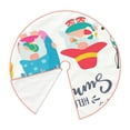 thumbnail image 2 of KLL Gnomes Summer Christmas Tree Skirt 30" ,Party Decorations Farmhouse for Christmas Decorations Holiday Party, 2 of 6