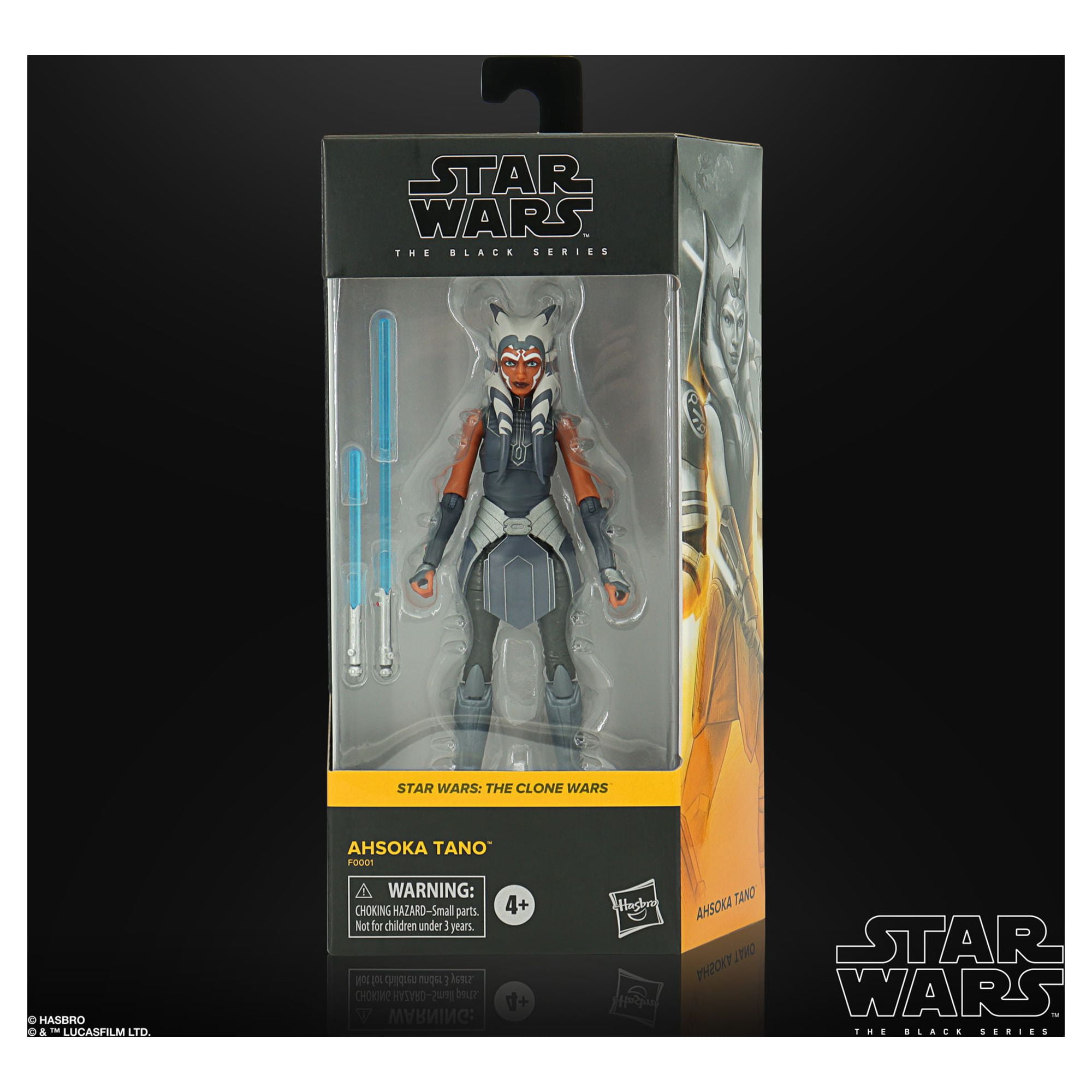 Star Wars The Clone Wars: The Black Series Ahsoka Tano Kids Toy Action Figure for Boys and Girls (9”)