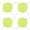 Yellow, variant on 4PC 15 Inch Round Chair Cushions with Ties, Indoor Outdoor Bistro Chair Cushion Pads Dining Chair Seat Cushions for Home Kitchen, Circular Seat Pads for Garden Patio Office