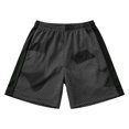 thumbnail image 4 of Karoyedx Toddler Boys Athletic Clothes Toddler Kids Sports Shorts Outfits Sets Boys Tracksuit 2PCS Basketball Performance Tops And Mesh Shorts Set Trendy Black Size,11-12 Years, 4 of 5