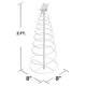 thumbnail image 3 of Decoración navideña Mini árbol de Navidad Jardín al aire libre Luces LED de nieve luminosas 8*8 pulgadas, 3 of 4