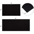 thumbnail image 2 of ZGAD  48x20 Inch/30X20 Inch Kitchen Rug Mats Made of 100% Polypropylene 2 Pieces Soft Kitchen Mat Specialized in Anti Slippery and Machine Washable (Grey), 2 of 7