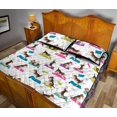 thumbnail image 4 of Beagle Yoga Pattern Quilt Bed Set, 4 of 5