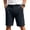 Black, variant on Sheghy Mens Shorts 100%Cotton Men's Solid Color Button-Up Casual Everyday Breathable Straight Shorts for Summer