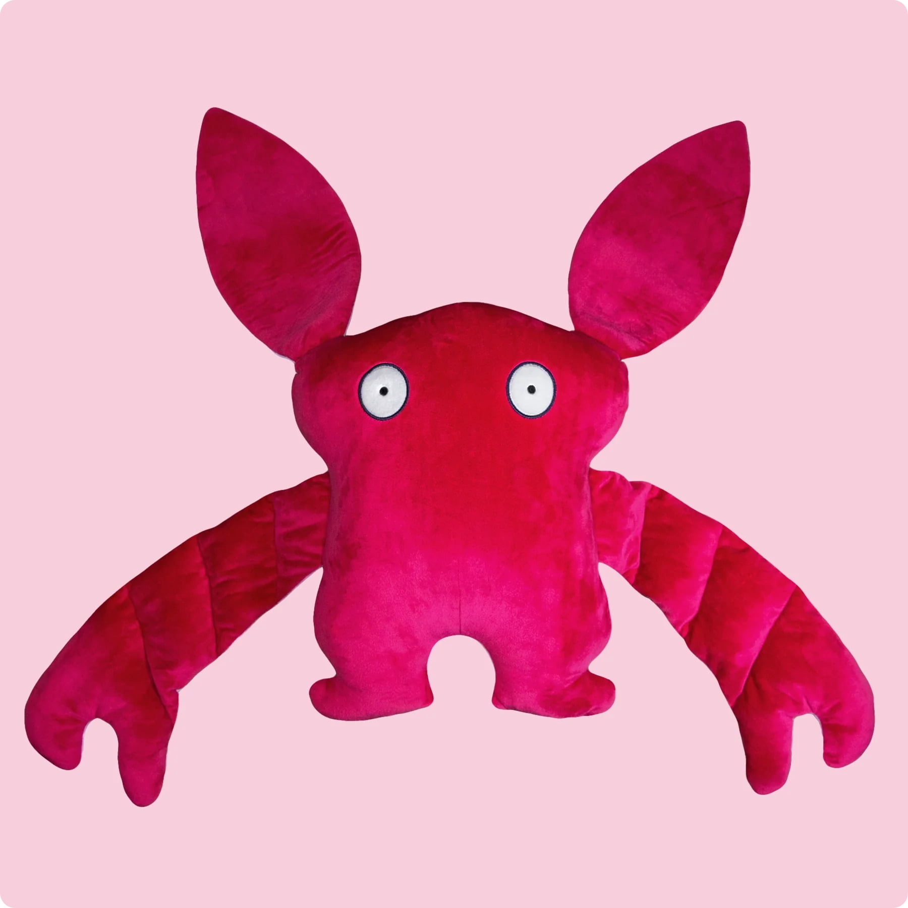 Lucky - Bumpas Weighted Plush Toy to Help Sleep, Stress, Anxiety - Pink/Magenta - Ages 3+