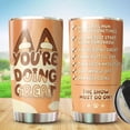 thumbnail image 2 of Gifts for Mom - Mom Tumbler - Gifts for Mother from Daughter, Son - Mom Coffee Cup - Gifts for Mother''s Day - Gifts for Women - Gifts for Wife - You''re Doing Great Tumbler 20 Oz, 2 of 7