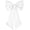 White, variant on Big Satin Bow for Dress Detachable 22''x17.32'' Large Bow Removable Huge Bowknot Tails Bride Formal Wedding