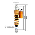 thumbnail image 3 of Applies to 330mm Rear Shock Absorber for Suzuki GSX400 Inazuma, 3 of 9