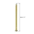 thumbnail image 2 of Uxcell 80mm / 3.1" Clavo de Cemento de Pared de Acero al Carbono Electrochapado Bronce 20 Paquete, 2 of 5