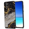 thumbnail image 1 of Compatible with Samsung Galaxy S22 Phone Case, Black-Golden-Marble-29 Case Silicone Protective for Teen Girl Boy Case for Samsung Galaxy S22, 1 of 1