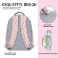 thumbnail image 5 of Unicorn & Mystical Forest Backpack - Durable Waterproof Student Bag with Breathable Mesh Straps & Spacious Main Compartment, 5 of 5