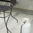 thumbnail image 6 of Gaspro 5ft Propane Adapter Hose with Regulator for Grill Blackstone 17 and 22 inch Griddle with 90 Degree Elbow Adapter and 3/8" Female Flare, 6 of 9