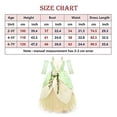 thumbnail image 3 of Trajes de Princesa TYHTYM para Niñas Pequeñas para Halloween y Navidad (Tiana, 4-5T), 3 of 3