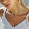thumbnail image 3 of ChicSilver Italian S925 Sterling Silver 3mm Figaro Chain Necklace, Unisex Jewelry, 3 of 7