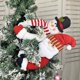 thumbnail image 2 of Juego de 2 alzapaños con hebilla para cortina navideña, alzapaños para cortina con muñeco de nieve de Papá Noel, cierre de hebilla, abrazadera para ventana, adornos navideños, decoración nav, 2 of 5