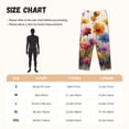 thumbnail image 3 of Kdxio Women's Comfy Stretch Colorful Wildflower Meadow Print Drawstring Pajama Pants-XX-Large, 3 of 5