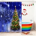 thumbnail image 1 of RKSTN Rideau de Douche Boule Suspendue Arbre de Noël, 1 of 5