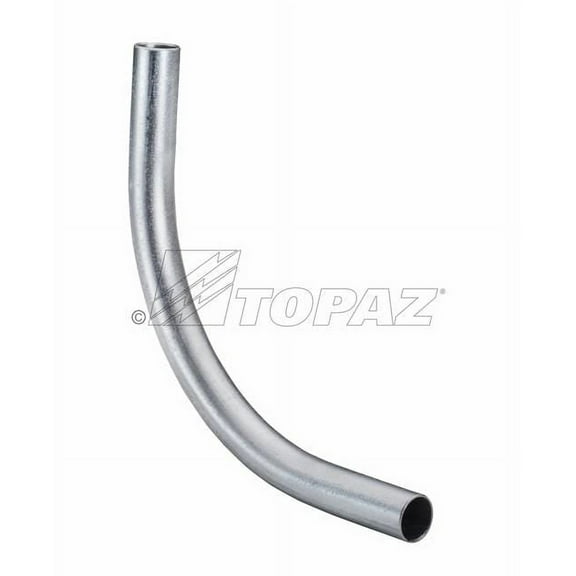 Topaz 81 EMT 90 DEG Angle Elbow, Galvanized Steel, 1/2"