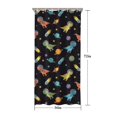 thumbnail image 5 of Space Dinosaur Pattern Shower Curtain 36"x72" ,Bathroom Decorative Shower Curtains Set with 12 Hooks,Modern Waterproof Washable Shower Curtain, 5 of 6