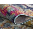 thumbnail image 4 of Rug Branch Savannah 2' x 2' (Exact Size: 2'3" x 2') Boho Indoor Doormat Rug, Yellow Blue, Abstract - Entryway, Hallway, Bathroom, and Kitchen, 4 of 7