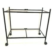 2-Shelves Rolling Stand for Two of 30" x 18" x 18" H Bird Flight Cages