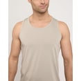 thumbnail image 4 of Real Essentials 5 Pack: Dry-Fit Muscle Tank Tops Sleeveless Shirts Workout Tees Athletic Running Tees (Big & Tall Available), 4 of 6