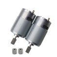 thumbnail image 1 of weelye 2 Pcs Universal 550 20000RPM Electric Motor High Speed RS550 6V Motor Accessories for Kids Electric Cars Children Ride On Toys Replacement Parts, 1 of 4