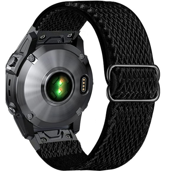 Correa de reloj Olytop de nailon elástico de 22 mm para Garmin Fenix