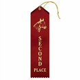 thumbnail image 2 of RibbonsNow Horse Spectacle 2ème Place Ribbons – 50 Rouge Ribbons avec Carte & Ficelle, 2 of 4