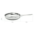 thumbnail image 3 of Demeyere Industry 5-Ply 9.5-inch Stainless Steel Fry Pan, 3 of 9