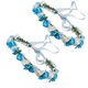 thumbnail image 1 of Diademas para el pelo con diseño de flores para boda, novia, diadema para mujer, cinta con hojas, tocado para fiesta, accesorios navideños, 1 of 5