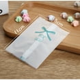thumbnail image 2 of Coofit 100PCS Cello Bag Multi-purpose Cellophane Treat Bag Cellophane Bag for Cookie, 2 of 8