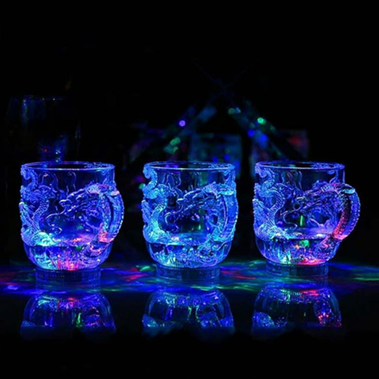 Dream Lifestyle Flash Light Up Cup, Plastic Shot Glasses Fun Cups