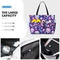 thumbnail image 4 of Rocae Skull mushroom rainbow for Large Women's Waterproof Beach Bag Tote with 7 Pockets Pool Bag for Travel Gym Vacation, 4 of 6