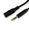Onn Auxiliary Cable 6' Extension, Black