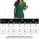 thumbnail image 2 of Camisetas De Mujer Blusa femenina plisada elegante de la camiseta de las señoras del verano para el deporte al aire libre (verde M) Ygjytge para Mujer Verde T L, 2 of 6