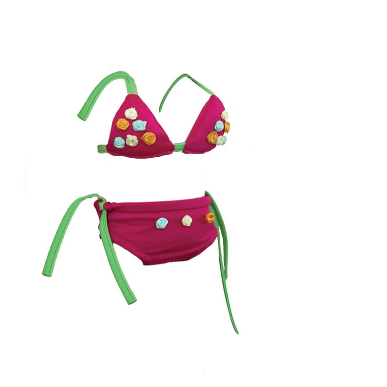 The New York Doll Collection Sweet Bikini Swim Set Fit for 18 Inch