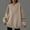 Z002-Beige, variant on Women's Oversized V Neck Sweatshirt Long Sleeve Pullover Comfy Tops Casual 2025 Fall Fashion Basic Loose Shirts