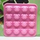 thumbnail image 1 of 1 molde de silicona para chocolate con cerdito rosa, 16 cavidades con cara de cerdo, emoji, molde para caramelos para gelatina, fondant, caramelo duro, bombas de grasa Keto, resina. LingWen 8390611034511, 1 of 1