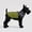 Green, variant on Warm Dog Winter Coat Waterproof Dog Jacket, 3-Layer Windproof Cold Weather Pet Vest with Thick Cotton Padding & Fleece Lining, Reflective Apparel for Small Medium Large Dogs