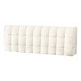 thumbnail image 2 of BKER Coussin de Tête de Lit Oreiller de Chevet Oreiller Taille Lit Double Grand Oreiller Oreiller de Dossier de Tête de Lit pour Se Reposer sur le Lit., 2 of 4