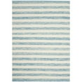 thumbnail image 6 of SAFAVIEH Dhurries Joetta Geometric Area Rug, Aqua/Ivory, 8' x 10', 6 of 7