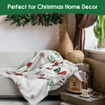 thumbnail image 3 of Throw Blanket 60"x50",Winter Gray Gnome Xmas Holiday Festival Blanket for Women Men,Soft Flannel Fleece Throw for Home Living Room Bed Chair Couch Decor, 3 of 6