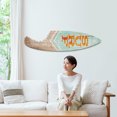 thumbnail image 3 of American Art Decor Big Kahuna Surf Club Experienced Surfers Only Shark Bite Surfboard Wall Art Plaque Hawaiian Island Beach Themed Decor Sign for Tiki Bar, Living Room, Garage, Man Cave 60"x15", 3 of 6