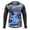Blue, variant on WIFKLSIIPG Men's Mountain Cycling Crosss Country Downhill Suit Top