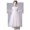 thumbnail image 5 of Vestido infantil Vestido de princesa Vestido de flores para niña Vestido de novia Vestido de piano, 5 of 5