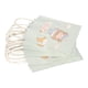 thumbnail image 1 of 12 Uds. Bolsas de regalo de dibujos animados reutilizables de gran capacidad de papel Kraft blanco Mini bolsas de regalo con asas para la escuela y el trabajo, 1 of 8